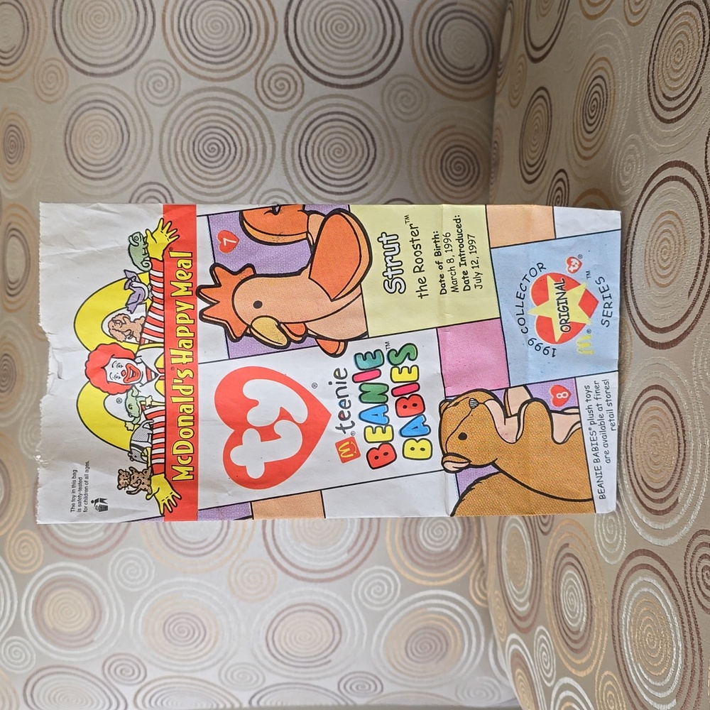 1999 McDonalds Happy Meal❤TY Teenie Beanie Babies☆Full Set New Unopened Packages - Picture 11 of 14